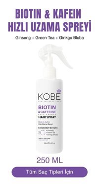 Kobe Besleyici Islak Görünümlü Biotin Güçlü Saç Spreyi 250 ml