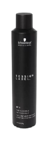 Schwarzkopf Session Label The Flexible Şekillendirici Islak Görünümlü Provitaminli Hafif Saç Spreyi 300 ml