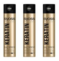 Syoss No: 4 Onarıcı Islak Görünümlü Keratinli Saç Spreyi 400 ml