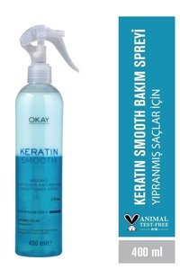 Okay Besleyici Islak Görünümlü Keratinli Hafif Saç Spreyi 400 ml