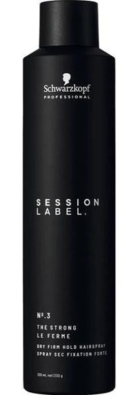 Schwarzkopf Osis Session Label No: 3 Şekillendirici Islak Görünümlü Provitaminli Ekstra Güçlü Saç Spreyi 300 ml