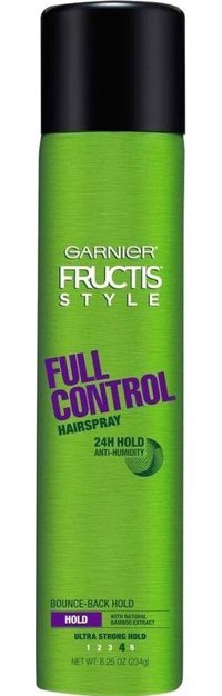 Garnier Fructis Full Control No:4 Şekillendirici Islak Görünümlü Keratinli Güçlü Saç Spreyi 234 gr
