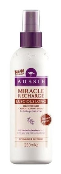 Aussie Miracle Recharge Luscıous Long Şekillendirici Islak Görünümlü Keratinli Güçlü Saç Spreyi 250 ml