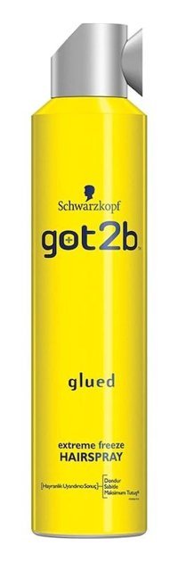 Schwarzkopf Got2B Glued Sabitleyici Islak Görünümlü Provitaminli Güçlü Saç Spreyi 300 ml