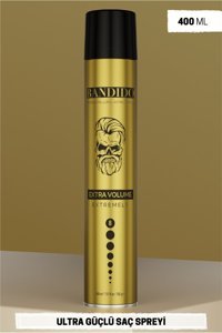 Bandido Şekillendirici Islak Görünümlü Keratinli Ekstra Güçlü Saç Spreyi 400 ml