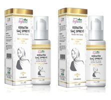 Softem Onarıcı Islak Görünümlü Keratinli Hafif Saç Spreyi 2x100 ml