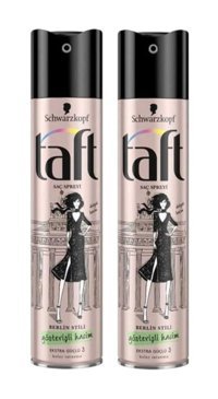 Schwarzkopf Taft Berlin Stili Dolgunlaştırıcı Islak Görünümlü Provitaminli Ekstra Güçlü Saç Spreyi 250 ml