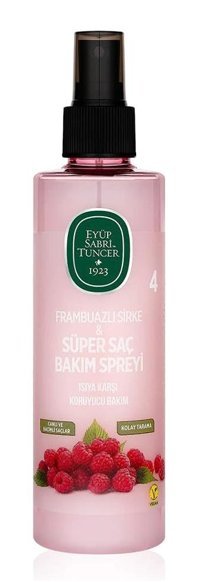 Eyüp Sabri Tuncer Sirke Ve Süper Şekillendirici Islak Görünümlü Keratinli Güçlü Saç Spreyi 210 ml