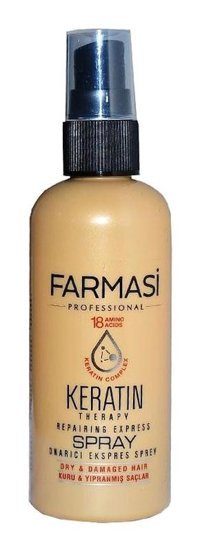 Farmasi Terapi Onarıcı Islak Görünümlü Keratinli Güçlü Saç Spreyi 115 ml