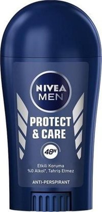 Nivea Protect & Care Pudralı Ter Önleyici Antiperspirant Stick Erkek Deodorant 40 ml