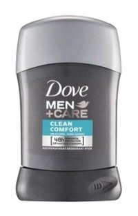 Dove Clean Comfort Pudrasız Ter Önleyici Antiperspirant Stick Erkek Deodorant 24x50 ml