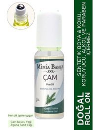 Minia Bahçe Çam Ağacı Yağı Pudrasız Ter Önleyici Organik Sprey Unisex Deodorant 10 ml