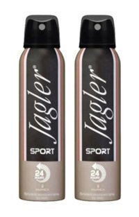 Jagler Orjinal Sport Pudrasız Ter Önleyici Sprey Erkek Deodorant 2x150 ml