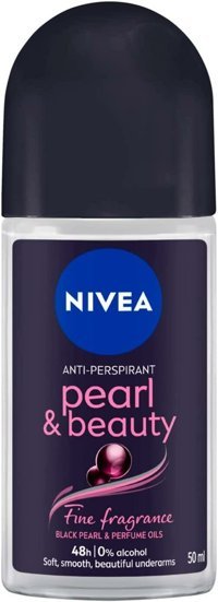 Nivea Pearl & Beauty Fine Fragrance Pudrasız Ter Önleyici Antiperspirant Roll-On Kadın Deodorant 50 ml