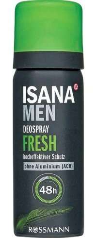 Isana Fresh Pudrasız Ter Önleyici Sprey Erkek Deodorant 50 ml