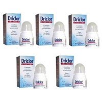 Driclor Pudrasız Ter Önleyici Roll-On Kadın Deodorant 5x20 ml