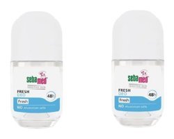 Sebamed Fresh Sensitive Pudrasız Roll-On Kadın Deodorant 2x50 ml