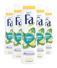 Fa Hawall Love Pudralı Ter Önleyici Antiperspirant Sprey Kadın Deodorant 5x150 ml