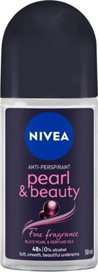 Nivea Pearl & Beauty Fine Fragrance Pudrasız Ter Önleyici Antiperspirant Roll-On Kadın Deodorant 6x50 ml