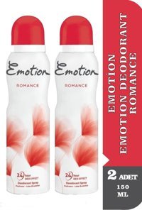 Emotion Roce Pudrasız Ter Önleyici Sprey Kadın Deodorant 2x150 ml