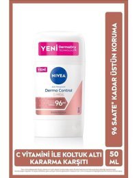 Nivea Clinical Derma Control Pudrasız Ter Önleyici Antiperspirant Stick Kadın Deodorant 50 ml