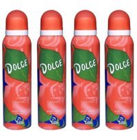 Dolce Pudrasız Ter Önleyici Sprey Kadın Deodorant 4x150 ml