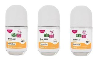 Sebamed Balsam Pudrasız Ter Önleyici Antiperspirant Roll-On Kadın Deodorant 3x50 ml