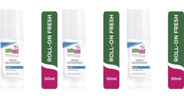 Sebamed Fresh Pudrasız Ter Önleyici Antiperspirant Roll-On Kadın Deodorant 3x50 ml