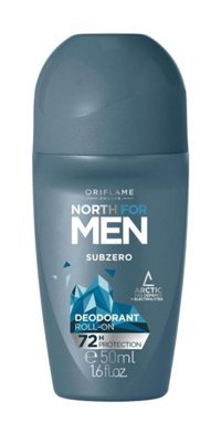 Oriflame North Pudrasız Ter Önleyici Roll-On Erkek Deodorant 50 ml