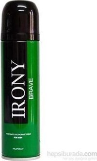 Huncalife Irony Brave Pudrasız Ter Önleyici Sprey Erkek Deodorant 150 ml