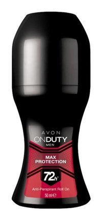 Avon Onduty Pudralı Ter Önleyici Antiperspirant Roll-On Erkek Deodorant 10x50 ml