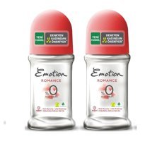 Emotion Roce Pudrasız Ter Önleyici Roll-On Kadın Deodorant 2x50 ml