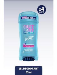 Secret Outlast Pudralı Ter Önleyici Antiperspirant Jel Kadın Deodorant 4x67 gr