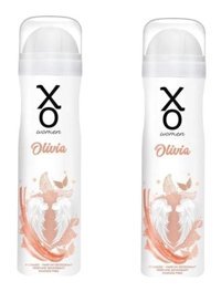 Xo Olivia Pudrasız Ter Önleyici Sprey Kadın Deodorant 2x150 ml