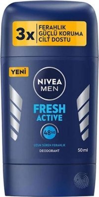 Nivea Pudrasız Ter Önleyici Stick Erkek Deodorant 4x50 ml
