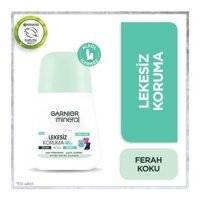 Garnier Mineral Black & White Pudralı Ter Önleyici Antiperspirant Roll-On Kadın Deodorant 50 ml