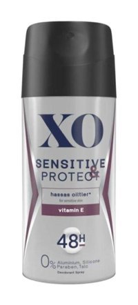 Xo Sensitive Protect Pudrasız Ter Önleyici Sprey Erkek Deodorant 150 ml