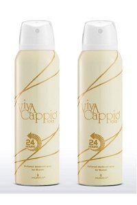 Viva Cappio Viva Lola Pudrasız Ter Önleyici Sprey Kadın Deodorant 2x150 ml