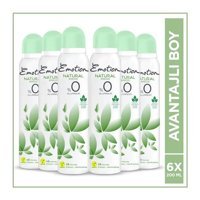 Emotion Natural Breeze Pudrasız Ter Önleyici Organik Sprey Kadın Deodorant 6x200 ml