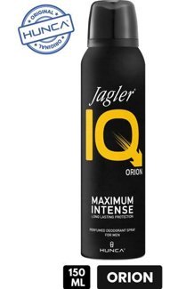 Jagler Iq Maximum İntense Orion Pudrasız Ter Önleyici Sprey Erkek Deodorant 150 ml