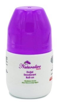 Naturalive Hindistan Cevizli Pudrasız Ter Önleyici Organik Roll-On Unisex Deodorant 50 ml