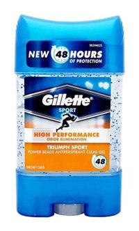 Gillette Sport Triumph Pudrasız Ter Önleyici Antiperspirant Jel-Stick Erkek Deodorant 75 ml