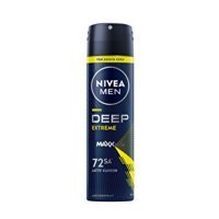 Nivea Deep Extreme Maxxtech Pudralı Ter Önleyici Antiperspirant Sprey Erkek Deodorant 150 ml