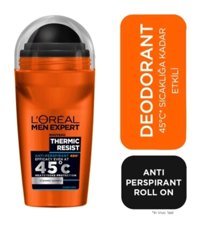 L'Oreal Paris Expert Termal Koruma Pudrasız Ter Önleyici Antiperspirant Roll-On Erkek Deodorant 50 ml