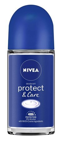 Nivea Protect & Care Pudrasız Ter Önleyici Roll-On Kadın Deodorant 50 ml
