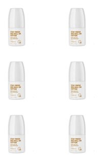 Farmasi Stay Fresh Pudrasız Ter Önleyici Antiperspirant Roll-On Kadın Deodorant 6x50 ml