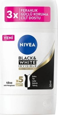 Nivea Pudrasız Ter Önleyici Antiperspirant Stick Kadın Deodorant 4x50 ml
