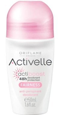 Oriflame Activelle Fairness Pudrasız Ter Önleyici Antiperspirant Roll-On Kadın Deodorant 50 ml
