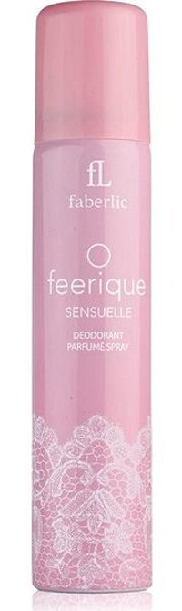 Faberlic O Feerique Sensuelle Pudrasız Ter Önleyici Sprey Kadın Deodorant 75 ml
