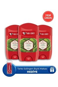Old Spice Citron Pudrasız Ter Önleyici Antiperspirant Stick Erkek Deodorant 3x50 ml